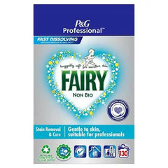Fairy Professional Non-Bio Washing Powder Detergent 130 Washes  Adomoo