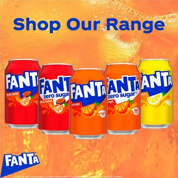 Fanta Orange 24 x 330ml (Case of 24)  Adomoo