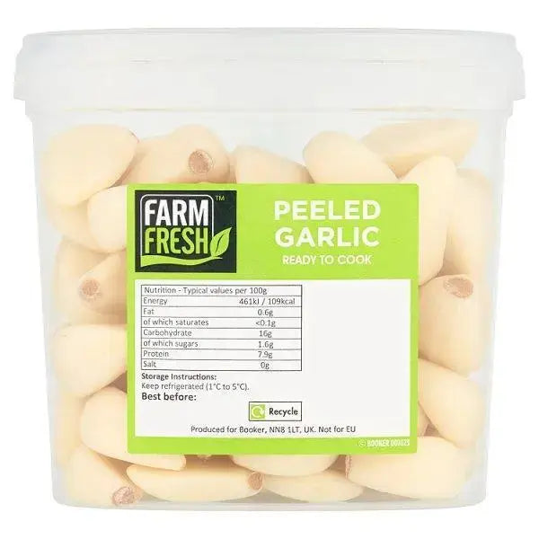 Farm Fresh Peeled Garlic  Adomoo