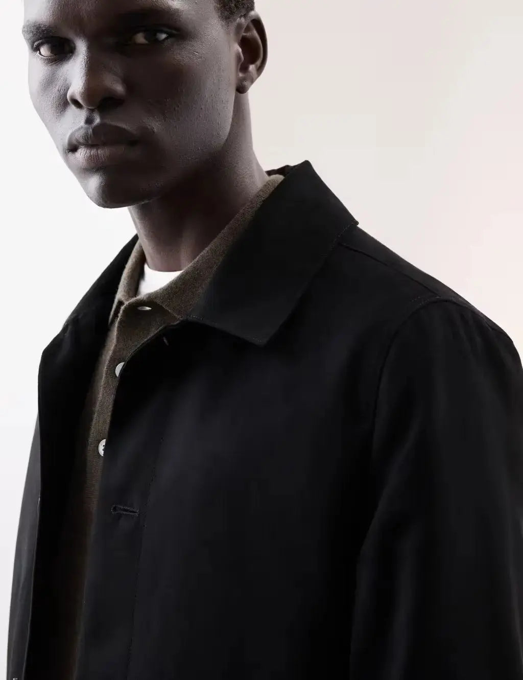 Faux Suede Harrington Jacket  Adomoo