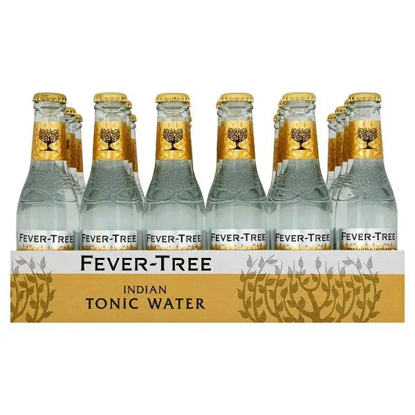 Fever-Tree Premium Indian Tonic Water 24 x 200ml (Case of 24)  Adomoo