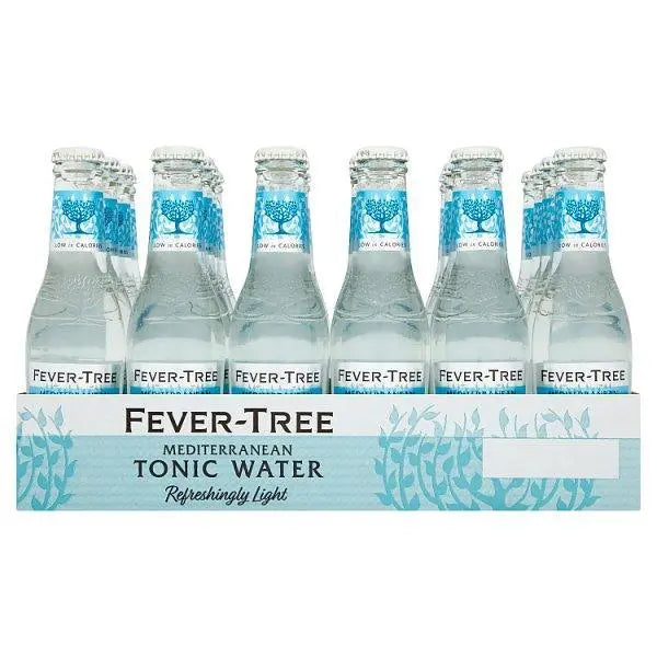 Fever-Tree Refreshingly Light Mediterranean Tonic Water 24 x 200ml  Adomoo