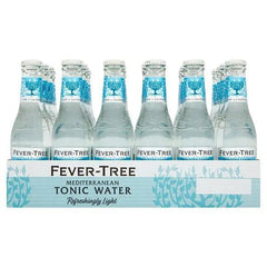 Fever-Tree Refreshingly Light Mediterranean Tonic Water 24 x 200ml  Adomoo