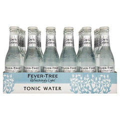Fever-Tree Refreshingly Light Premium Indian Tonic Water 24 x 200ml  Adomoo