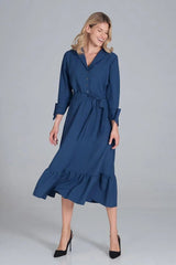 Figl elastic band maxi dress  Adomoo