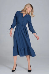 Figl elastic band maxi dress  Adomoo