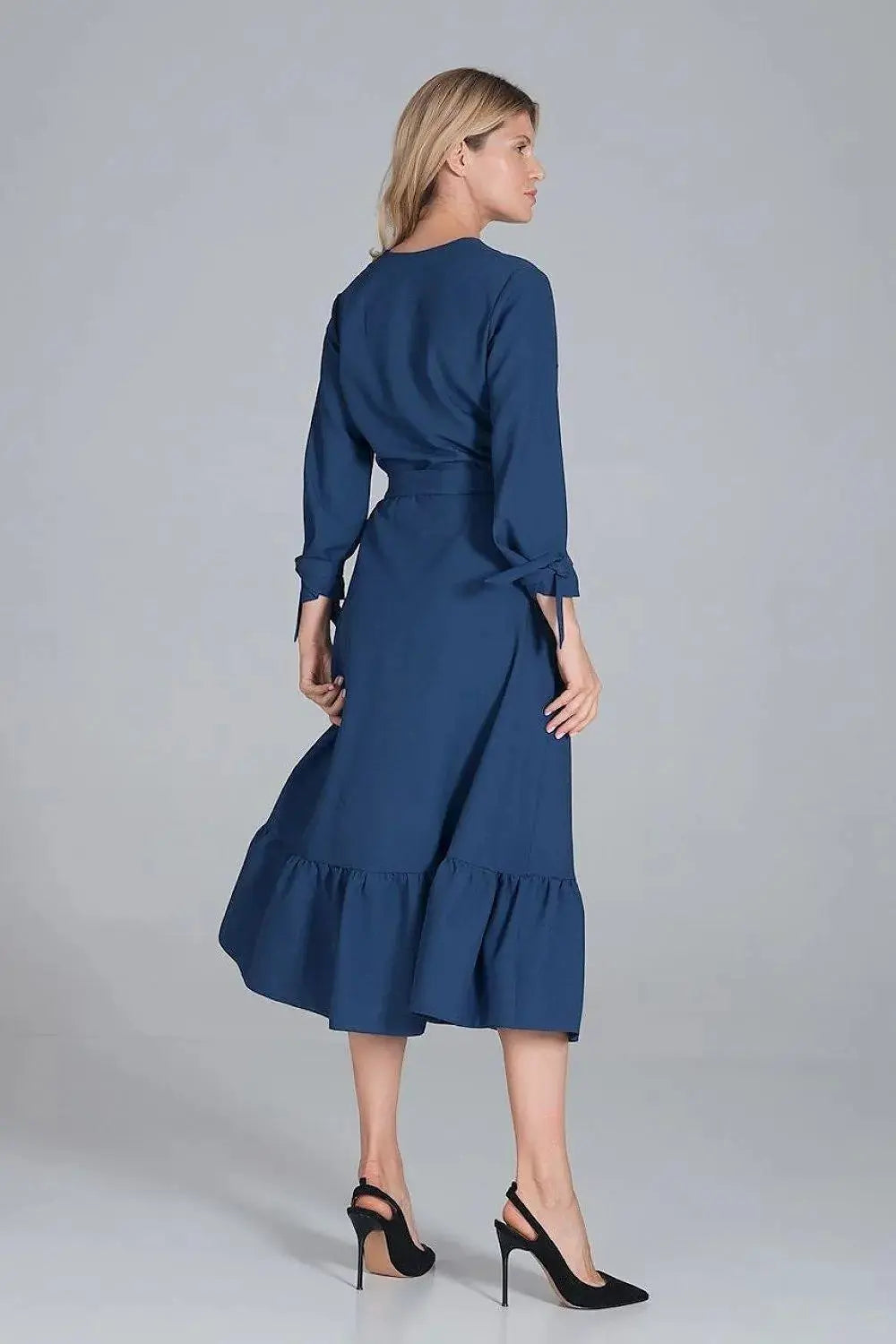 Figl elastic band maxi dress  Adomoo