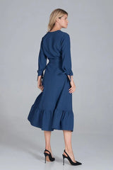 Figl elastic band maxi dress  Adomoo