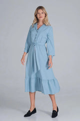 Figl elastic band maxi dress  Adomoo