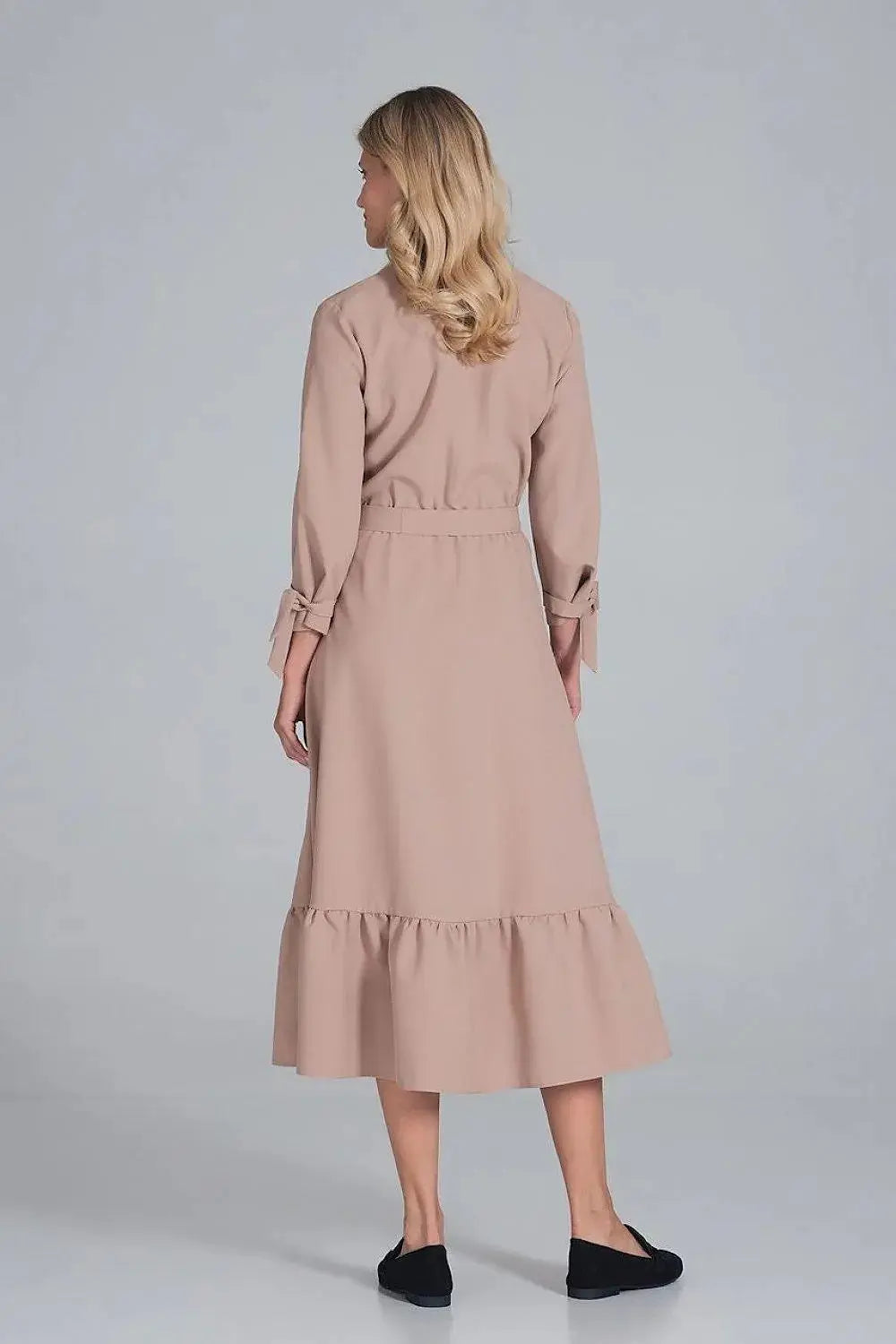 Figl elastic band maxi dress  Adomoo