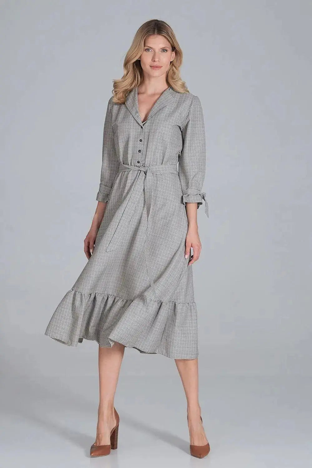 Figl elastic band maxi dress  Adomoo