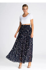 Figl elegant long mesh skirt  Adomoo