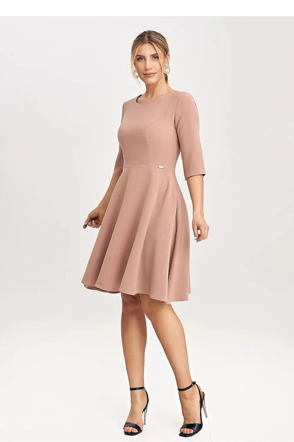 Figl feminine flared daydress  Adomoo