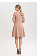 Figl feminine flared daydress  Adomoo