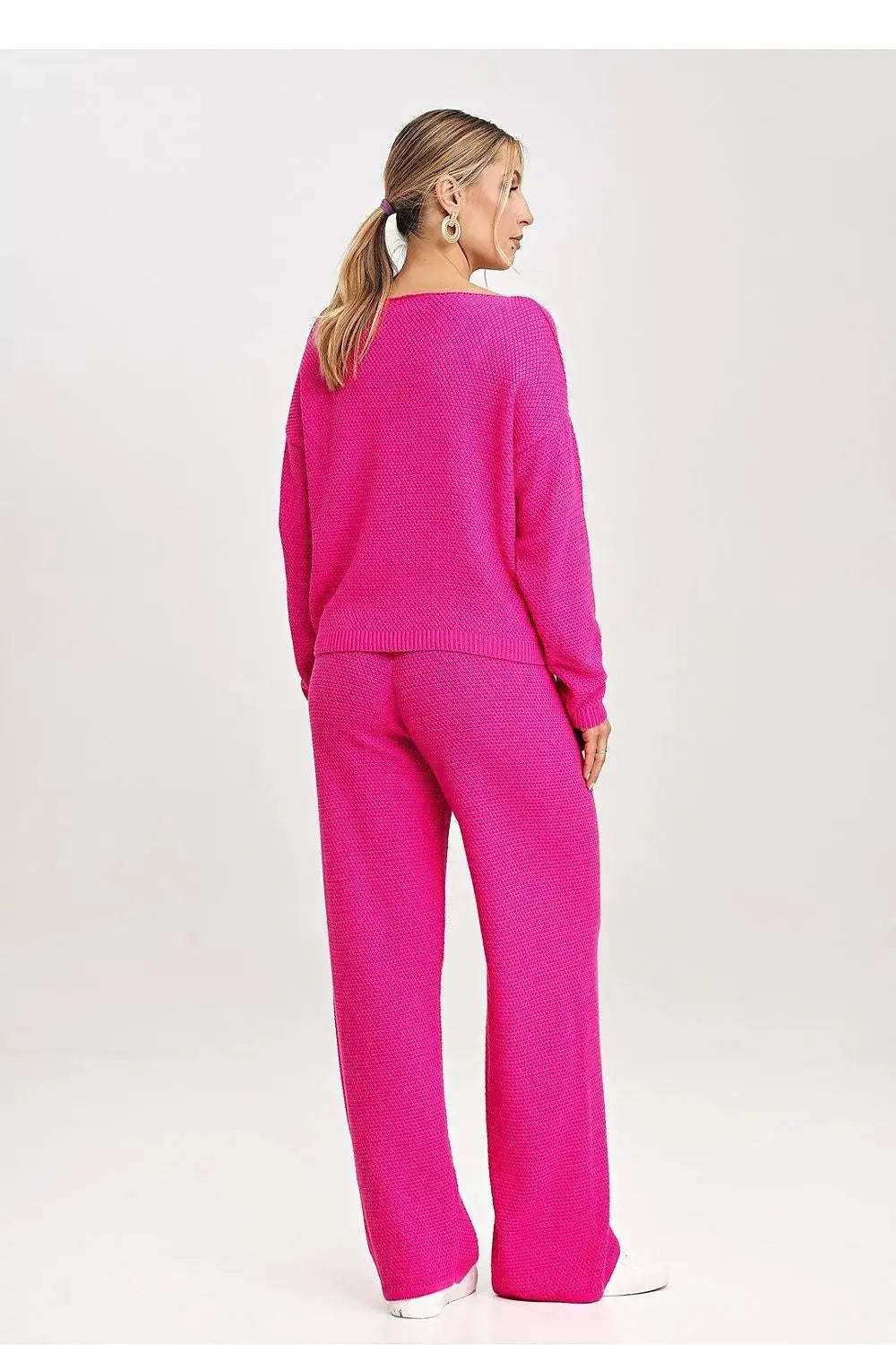 Figl long sleeves blouse and loose pants  Adomoo