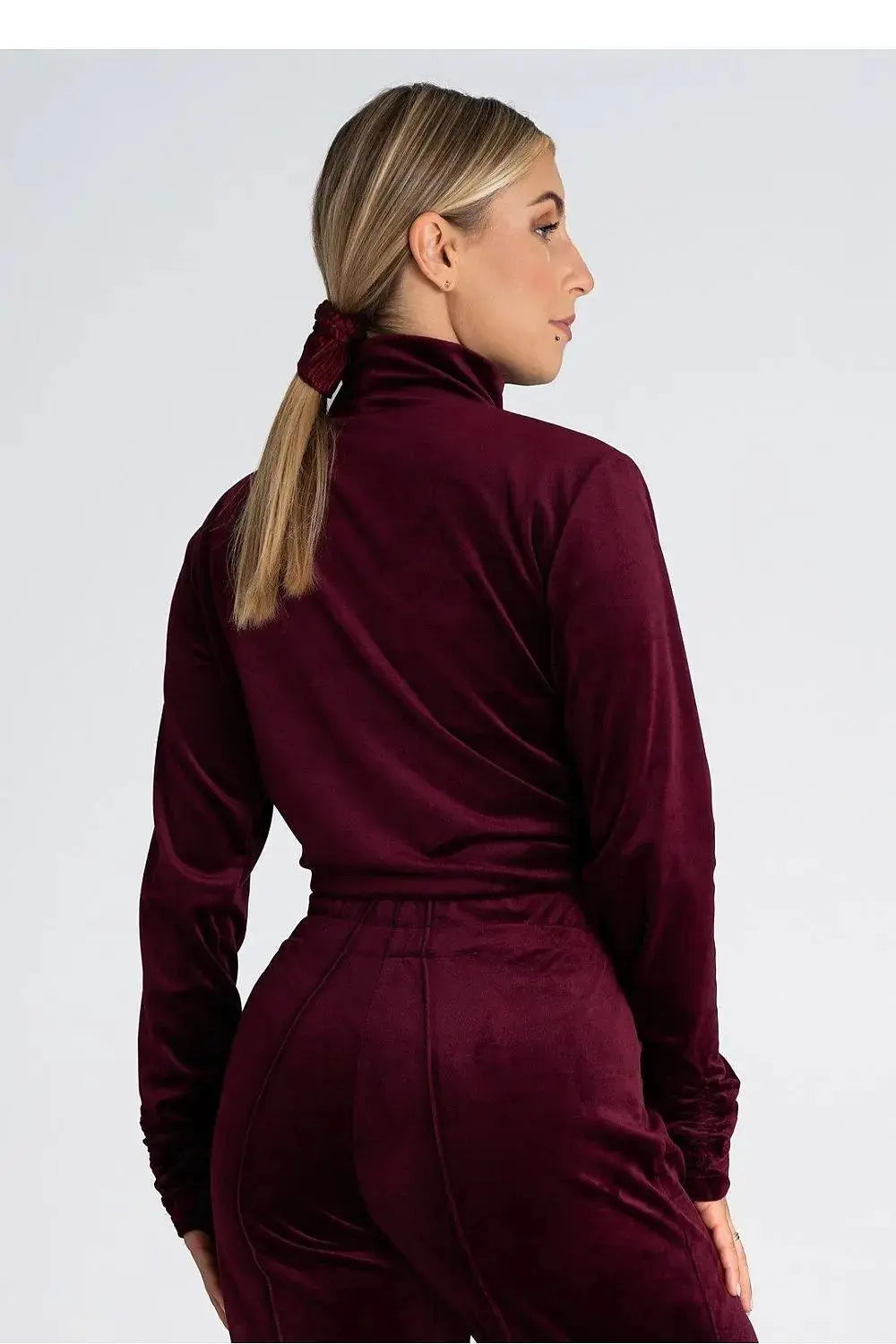 Figl long turtleneck and long sleeves blouse  Adomoo