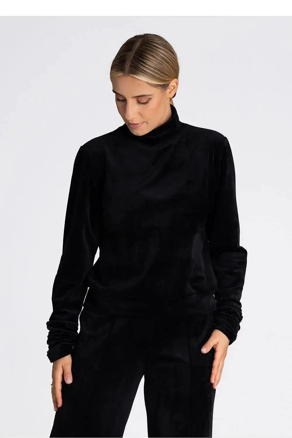Figl long turtleneck and long sleeves blouse  Adomoo