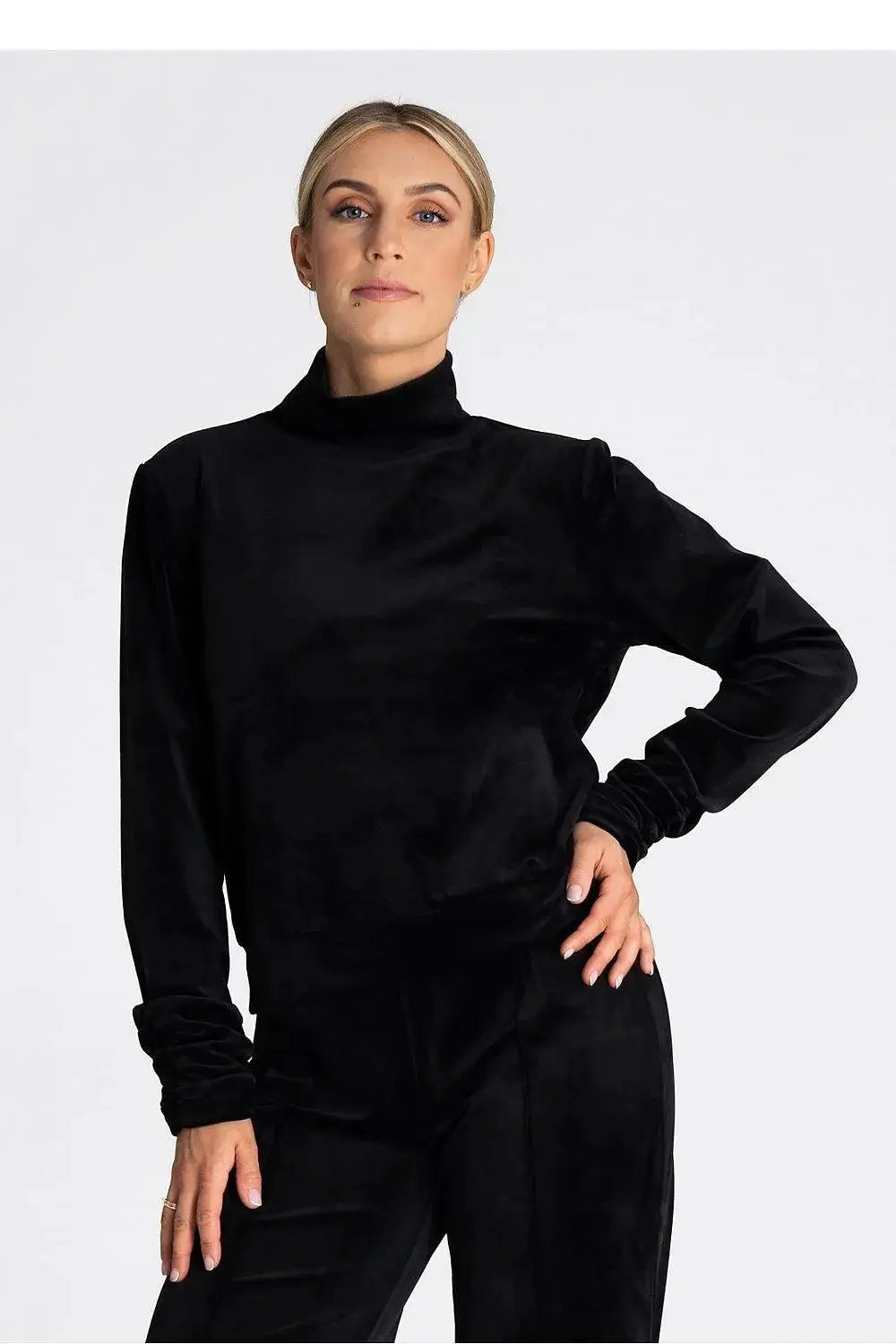 Figl long turtleneck and long sleeves blouse  Adomoo