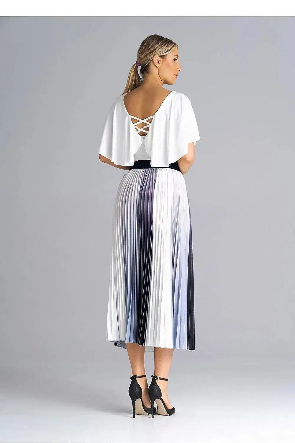 Figl midi pleated skirt  Adomoo
