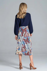 Figl trapeze midi skirt  Adomoo