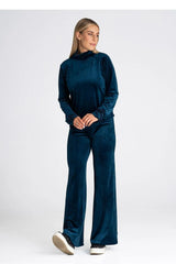 Figl velour high rise womens pants  Adomoo