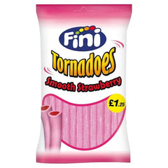 Fini Tornadoes Smooth Strawberry (Case of 12)  Adomoo