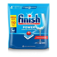 Finish Power AIO Dishwasher Tablets 110 Tabs  Adomoo