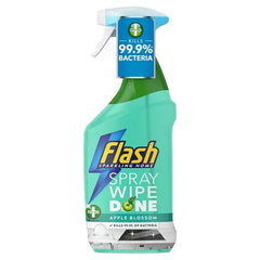 Flash Spray Wipe Done Apple Blossom Cleaning Spray 800ml (Case of 10)  Adomoo