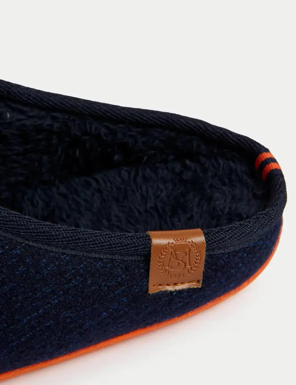 Fleece Lined Mule Slippers with Freshfeet™  Adomoo