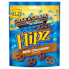 Flipz Milk Chocolate 12x80g (Case of 12)  Adomoo