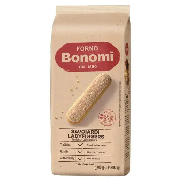 Forno Bonomi Savoiardi Ladyfingers 400g  Adomoo
