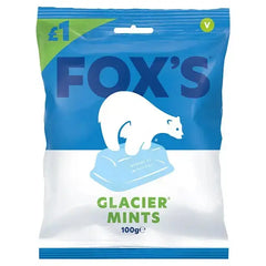Fox's Glacier Mints 100g (Case of 12)  Adomoo