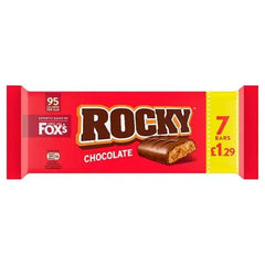 Fox's Rocky Chocolate Bars 7 x 19g (133g) (Case of 12)  Adomoo