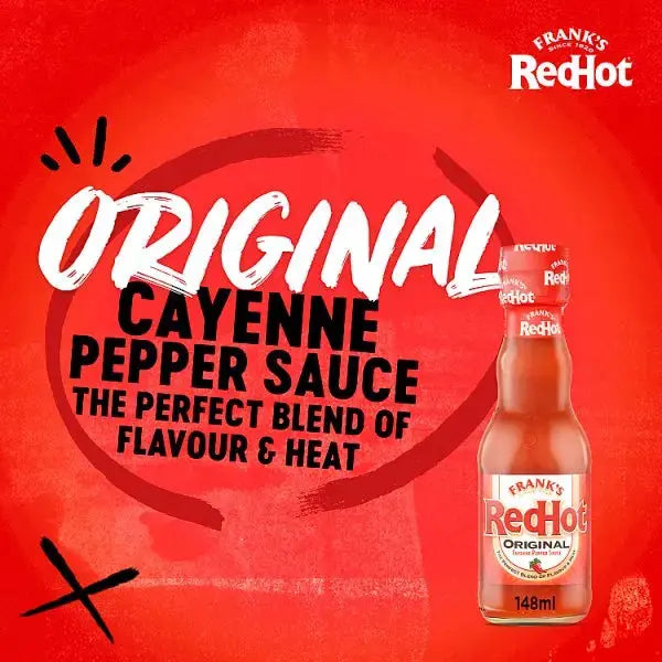 Frank's RedHot Original Cayenne Pepper Hot Sauce 148ml (Case of 6)  Adomoo