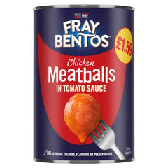 Fray Bentos Chicken Meatballs in Tomato Sauce 380g (Case of 6)  Adomoo