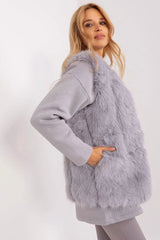 Gilet model AT fur vest  Adomoo