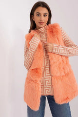 Gilet model AT fur vest  Adomoo