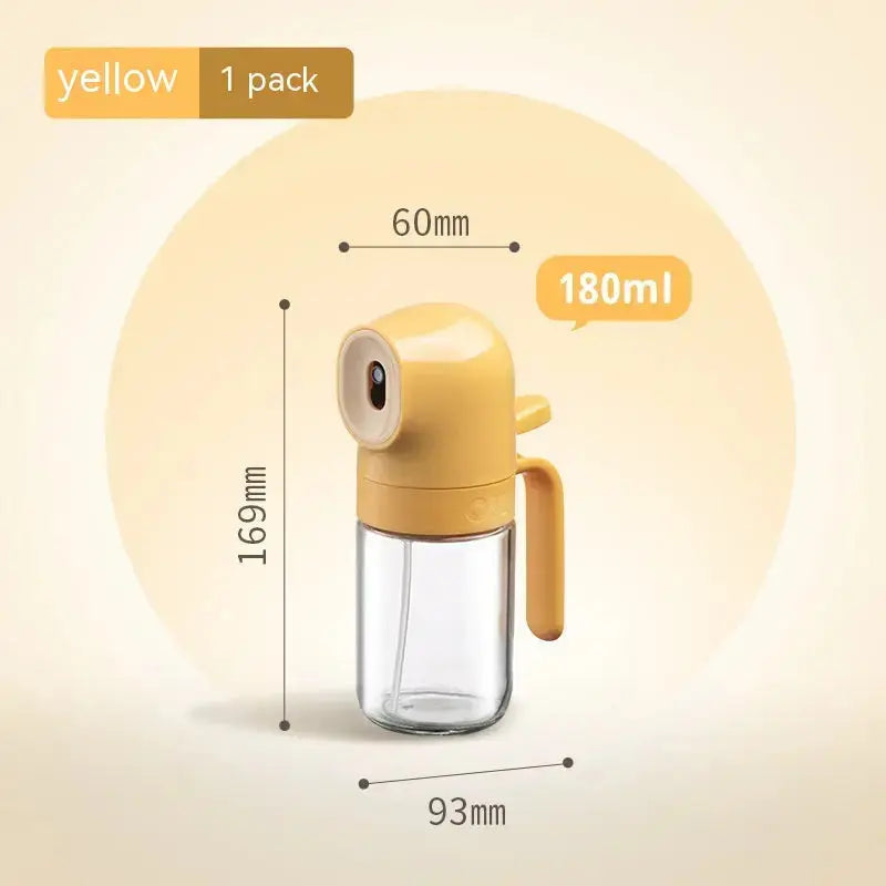 Glass Spray Oil Bottle Jar Anti-leakage Air Fryer  Adomoo