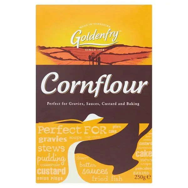 Goldenfry Cornflour 250g (Case of 8)  Adomoo