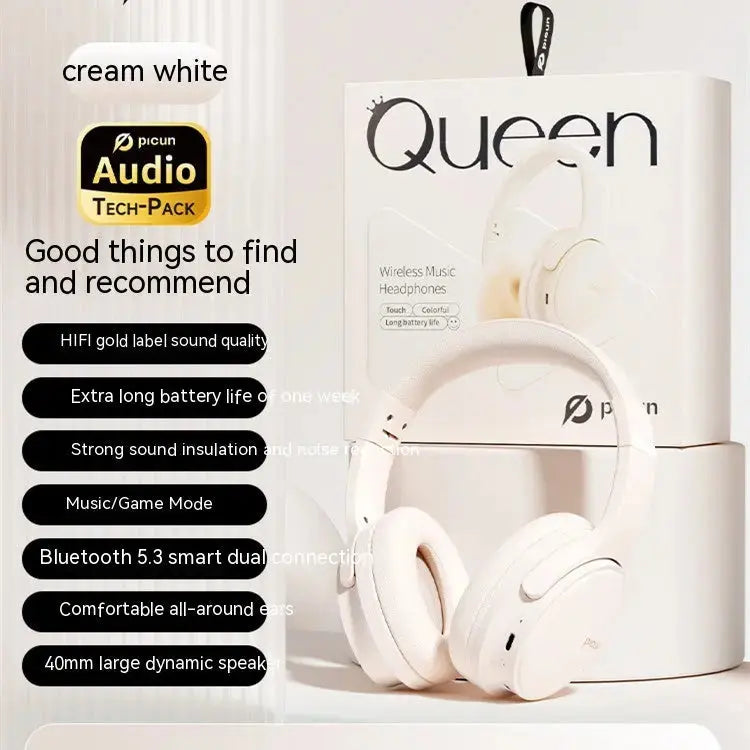 Headband Wireless Bluetooth Noise Canceling Headphones With Headset  Adomoo