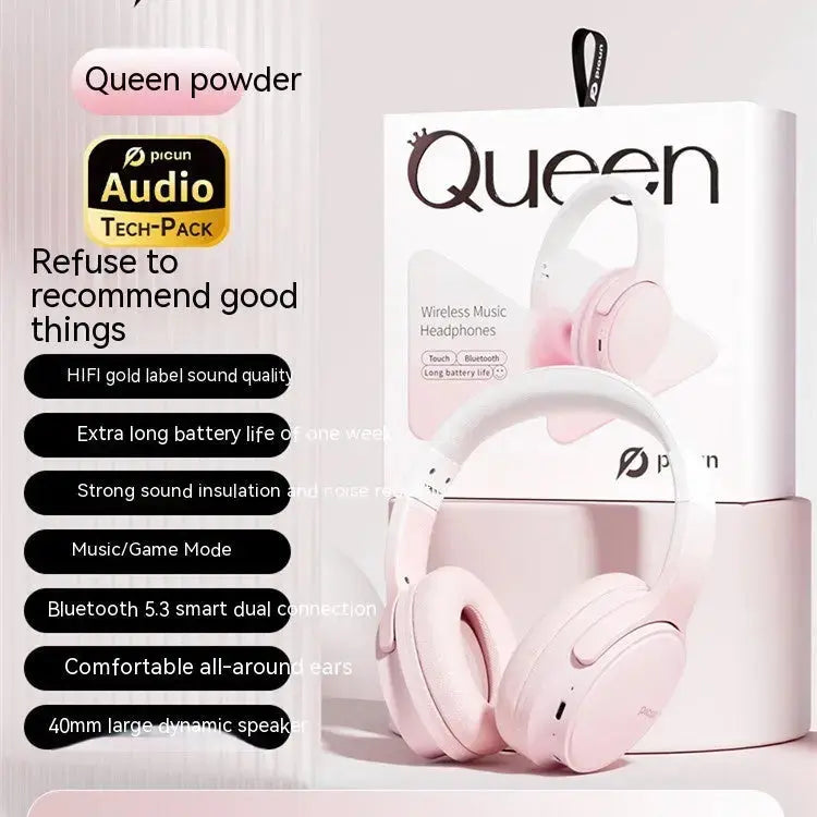 Headband Wireless Bluetooth Noise Canceling Headphones With Headset  Adomoo