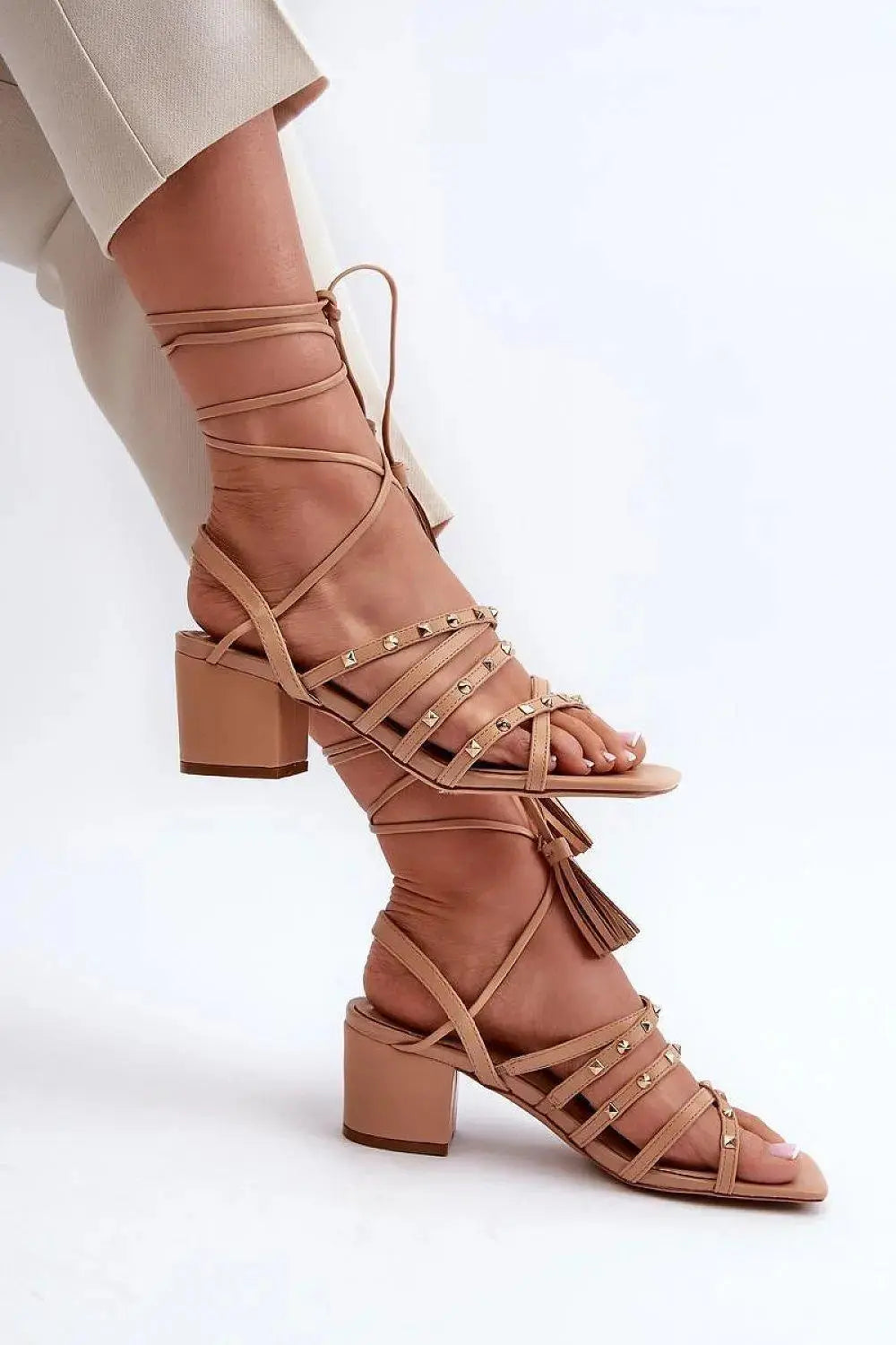 Heel sandals model 197585 Step in style  Adomoo