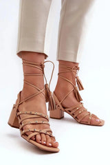 Heel sandals model 197585 Step in style  Adomoo