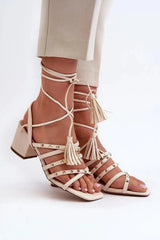 Heel sandals model 197585 Step in style  Adomoo