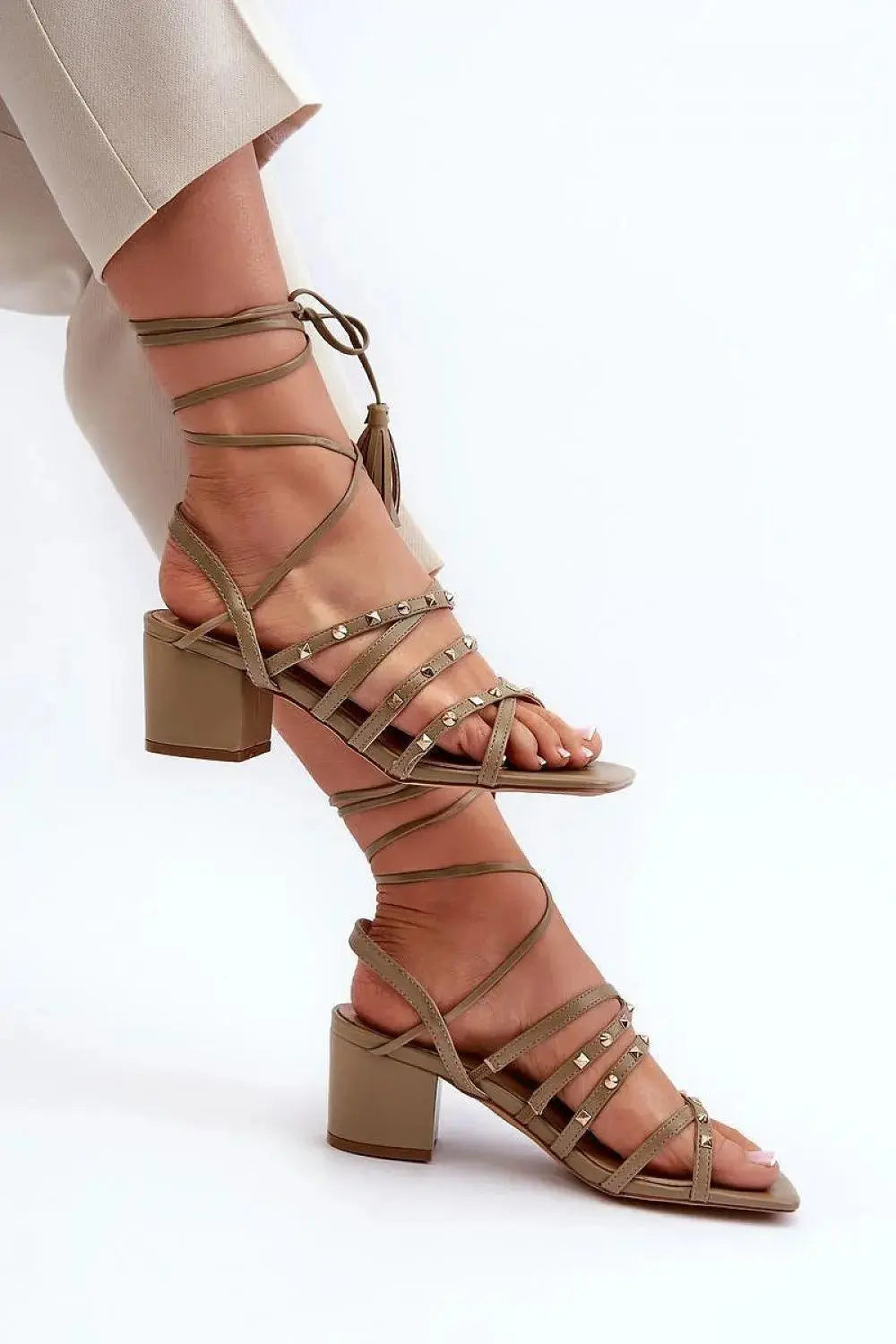 Heel sandals model 197585 Step in style  Adomoo