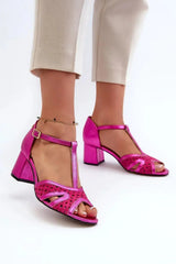 Heel sandals model 197702 Step in style  Adomoo