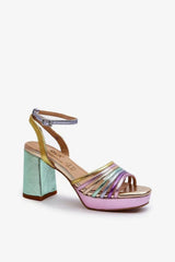 Heel sandals model 198139 Step in style  Adomoo