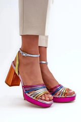 Heel sandals model 198139 Step in style  Adomoo