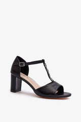Heel sandals model 198199 Step in style  Adomoo