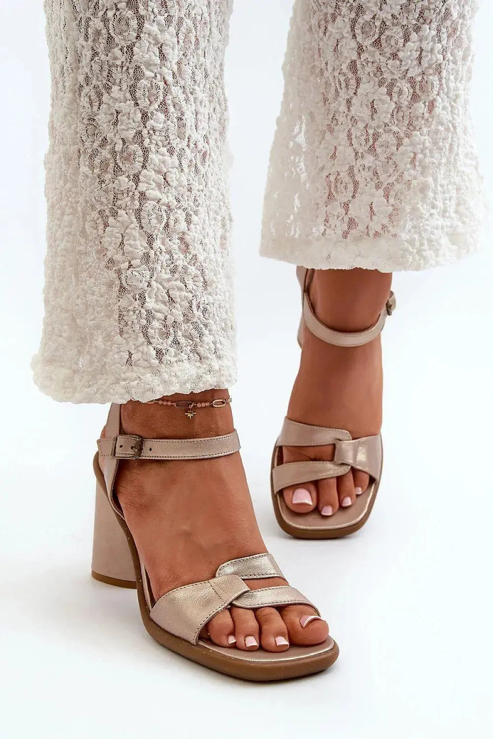 Heel sandals model 198397 Step in style  Adomoo